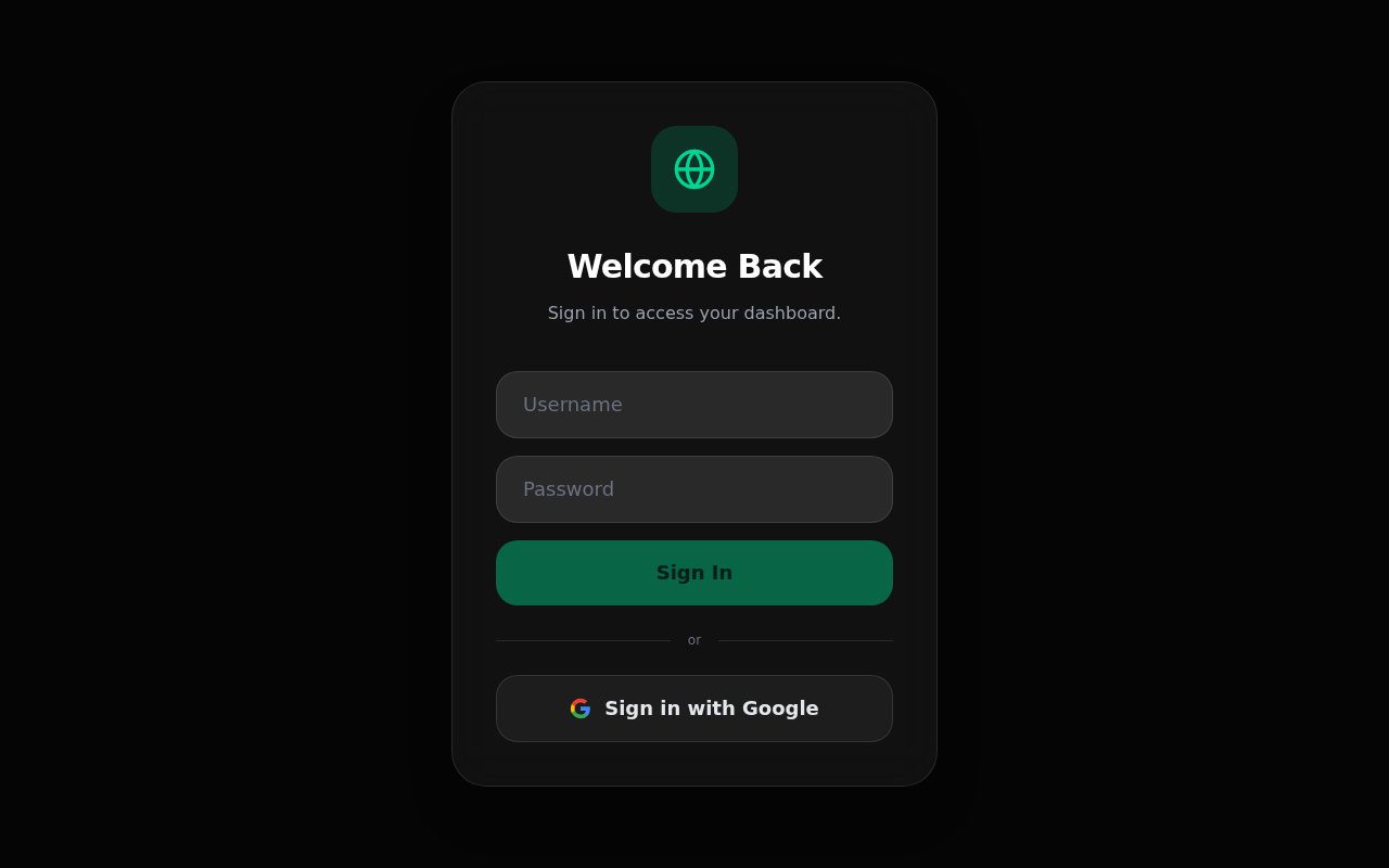 HomeLab Manager Authentication & Security